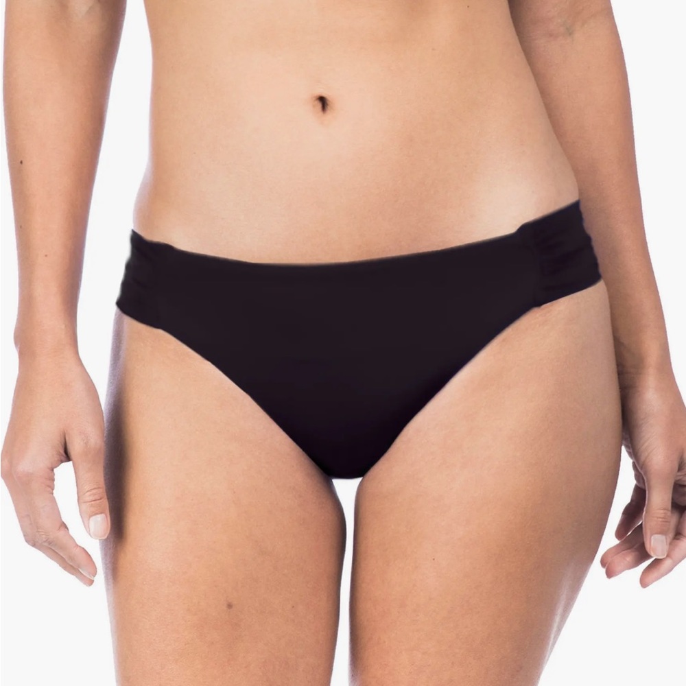 Trina Turk Studio Shirred Tab Side Bikini Bottom - 4